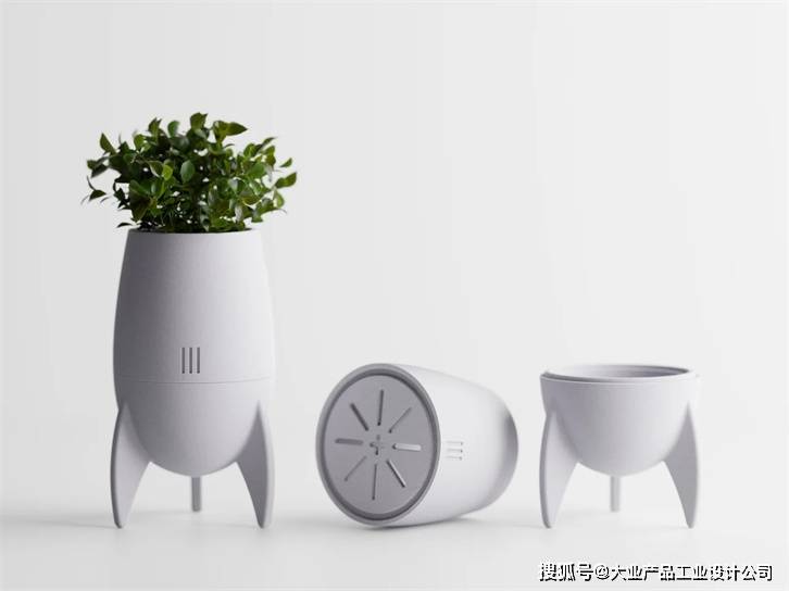 设计资讯｜速看！—— 能 “发射” 绿植的 3D 打印创意花盆